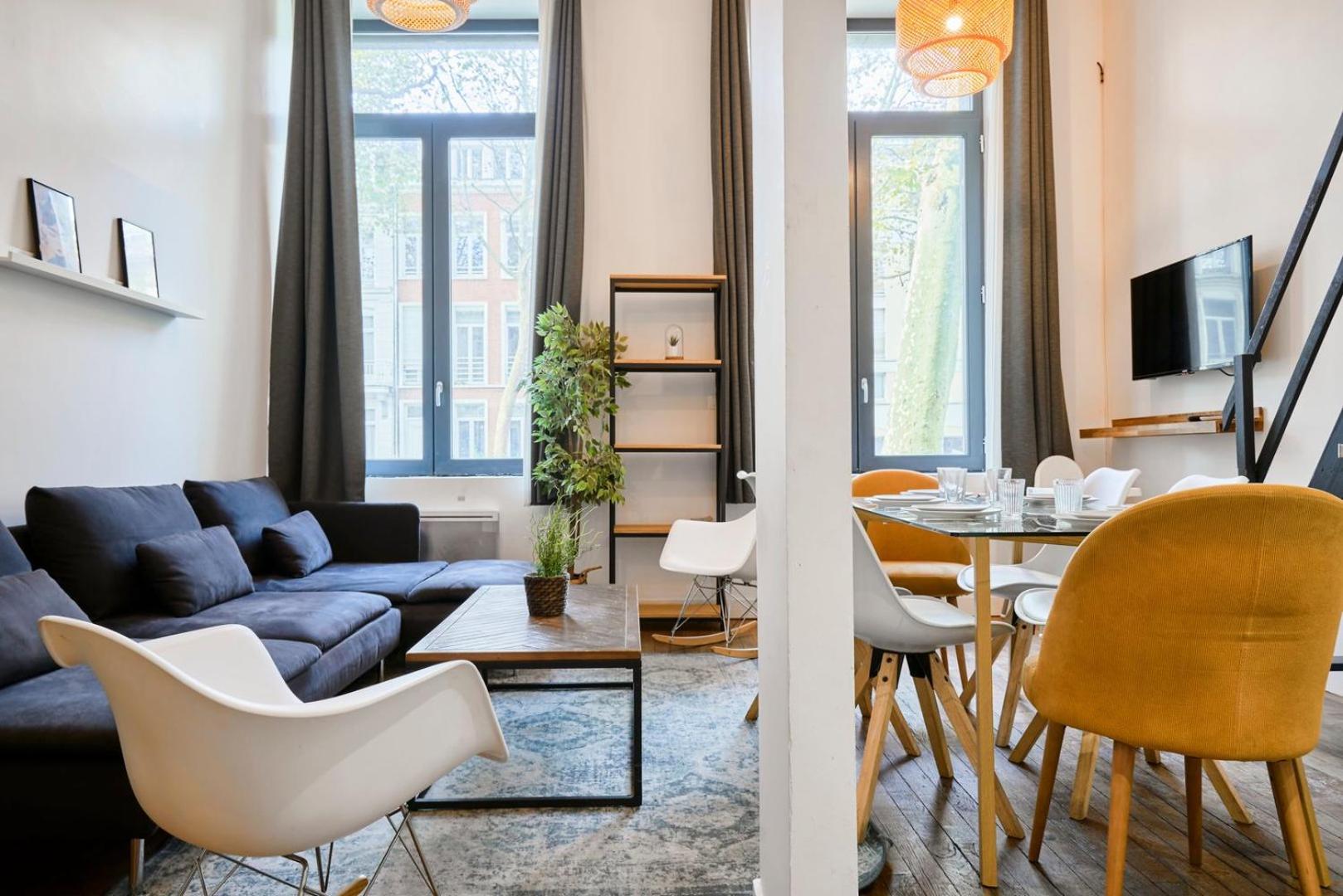 Bright 3-Bedroom 2-Bathroom Flat. 里尔 外观 照片